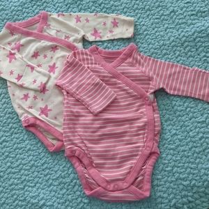 Hanna Andersson Snap Wrap Onesies